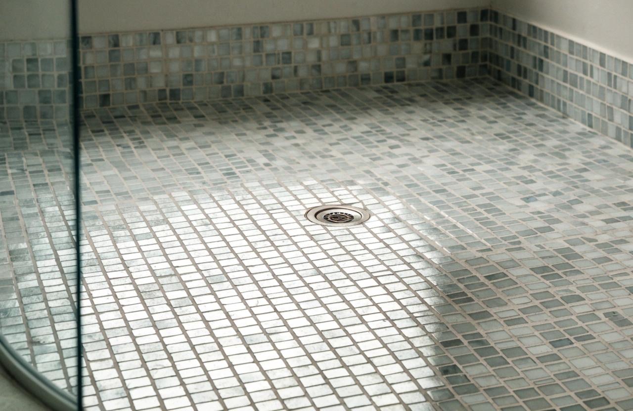 Mosaic tiling Wollongong shower floor installation